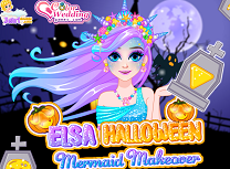 Elsa Sirena de Halloween