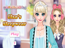 Elsa in Pijamale
