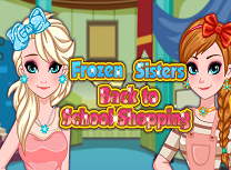 Elsa si Anna Cumparaturi Pentru Scoala