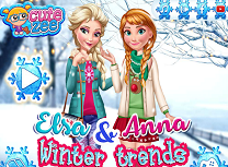 Elsa si Anna Tinute de Iarna