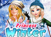 Elsa si Anna Tinute de Iarna