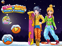 Elsa si Anna Vacanta de Iarna