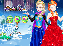 Elsa si Anna de Imbracat