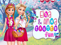 Elsa si Anna de Paste