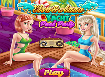 Elsa si Anna pe Iaht