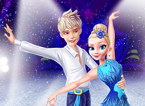 Elsa si Jack Patinaj