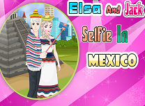 Elsa si Jack Selfie in Mexic