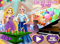 Elsa si Rapunzel Petrecere