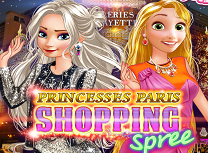 Elsa si Rapunzel la Paris