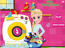 Elsa si Spalatul Hainelor