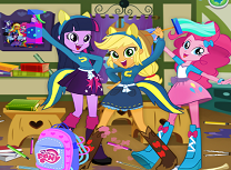 Equestria Girls Curatenie in Clasa