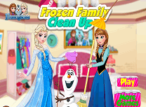Familia Frozen Curatenie
