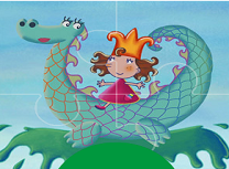 Florry si Dragonii Puzzle