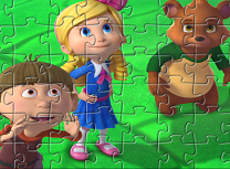 Goldie si Ursulet la Joaca