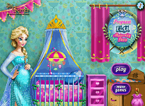 Gravida Elsa Decoreaza Camera Copilului