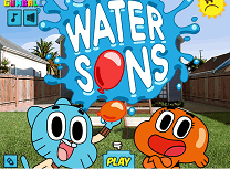 Gumball si Darwin - Baloane cu Apa