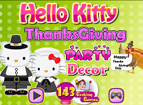 Hello Kitty Decor de Ziua Recunostintei
