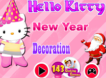 Hello Kitty Decoratii de Anul Nou