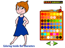 Intors pe Dos de Colorat