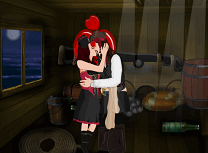 Jack Sparrow si Angelica se Saruta