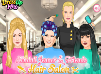 Kendell Jenner si Prietenele la Coafor