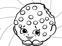 Kooky Cookie de Colorat