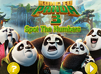 Kung Fu Panda 3 Numere Ascunse