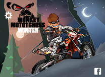 Maimuta cu Motocicleta de Iarna