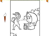 Masha si Iepurasul de Paste