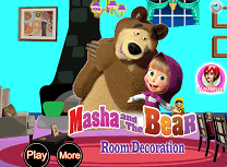 Masha si Ursul Decoreaza Camera
