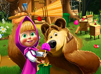 Masha si Ursul Decoreaza Casa