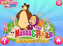 Masha si Ursul Distractie Vara