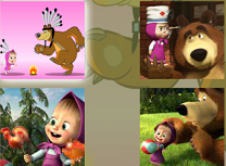 Masha si Ursul Puzzle