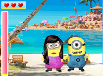 Minioni Saruturi pe Plaja