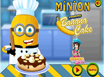 Minionul Gateste Prajitura cu Banane