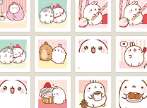 Molang Carti de Memorie