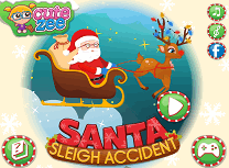 Santa Sleigh Accident