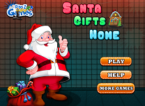 Mos Craciun si Casa Cadourilor