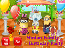 Petrecere cu Familia de Minioni