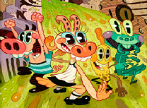 Pig Goat Banana Cricket Memorie