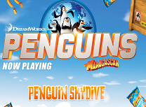 Pinguinii din Madagascar Skydiving
