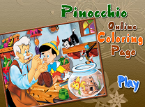 Pinocchio de Colorat
