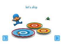 Pocoyo pe Trambulina