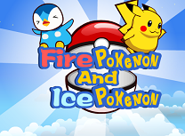 Pokemon de Foc si Pokemon de Gheata