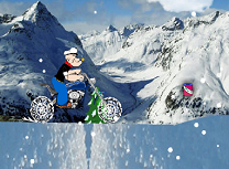Popeye cu Motocicleta Iarna