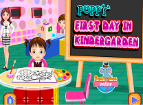 Poppy Prima Zi la Gradinita