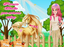 Printesa Barbie Calareste Unicornul