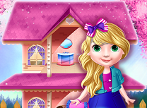 Printesa Decoreaza Casa de Papusi