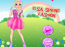 Printesa Elsa Moda de Primavara