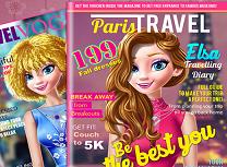 Printesa Elsa pe Coperta Revistelor